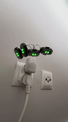 Ładowanie lampek LED przez USB i przejściówki USB-C